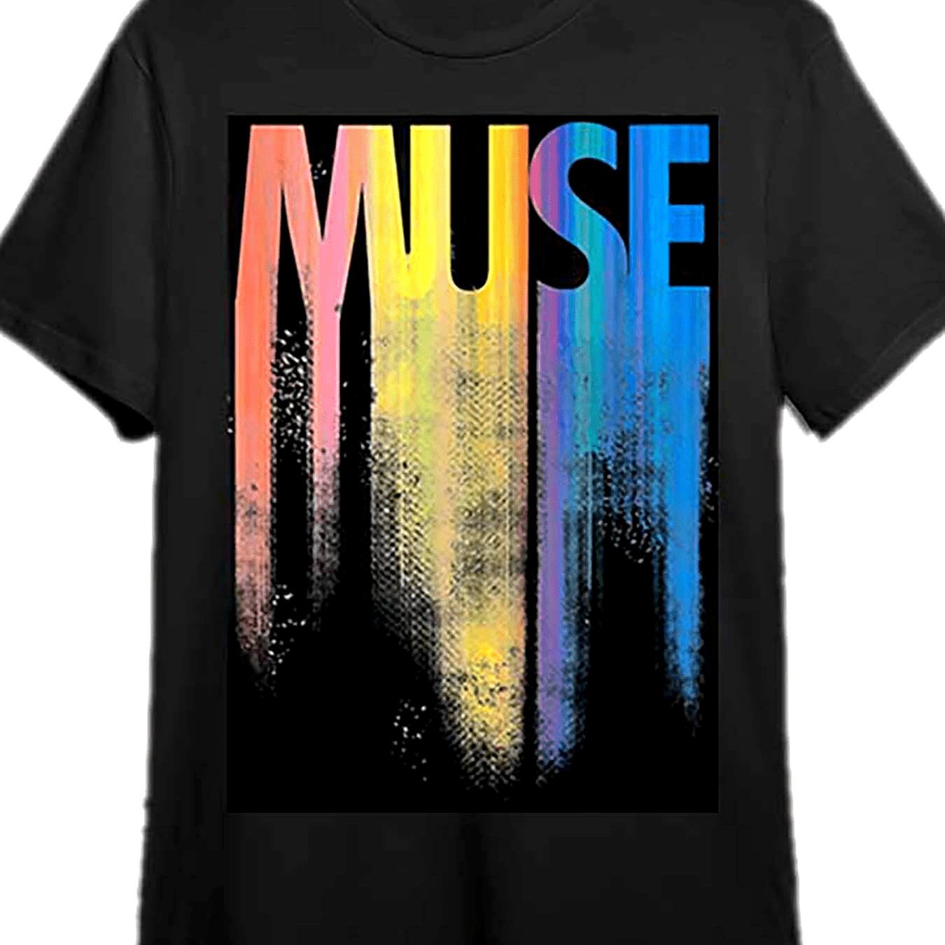 Vintage Muse Love Band music Wear Vintage style T-shirt Fun men's short sleeve graphic T-shirt - Premium  from Lizard Vigilante - Just $20.99! Shop now at Lizard Vigilante