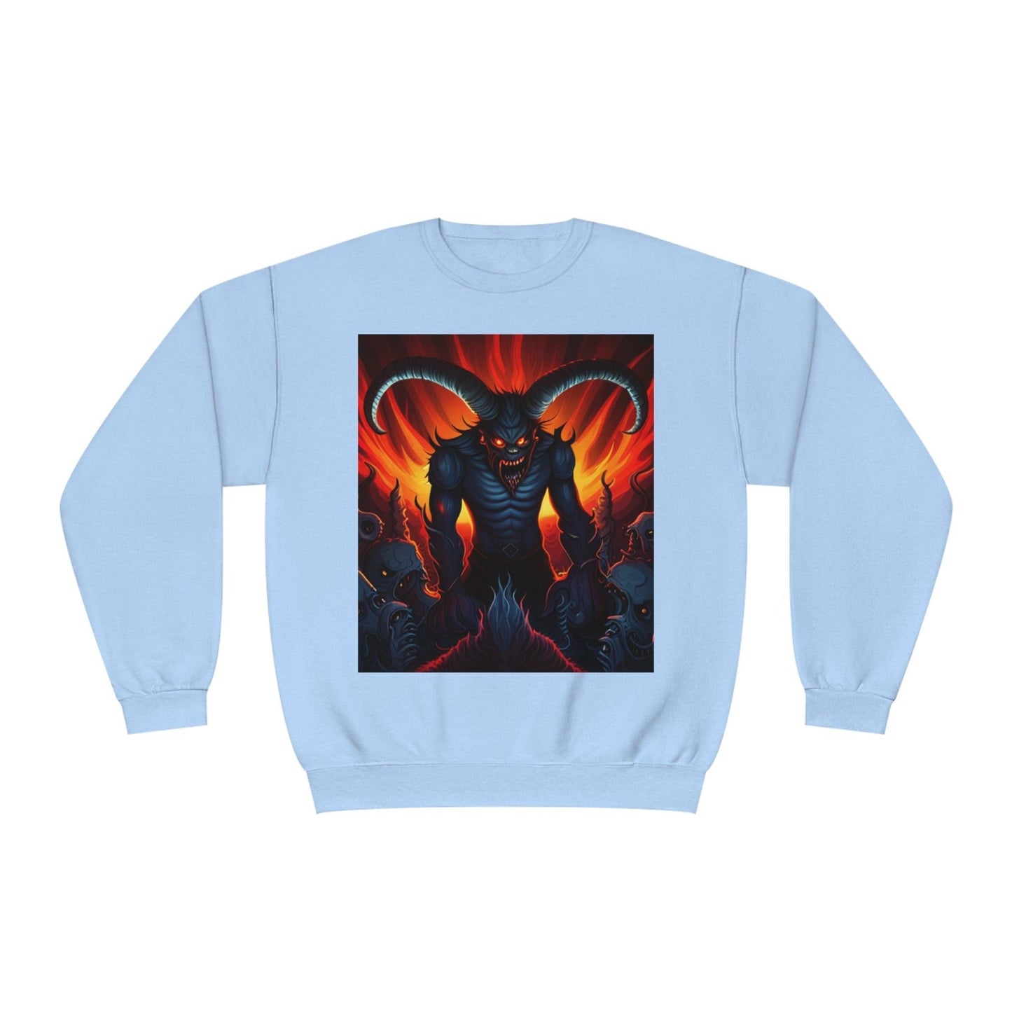 Horny Devil Unisex NuBlend® Crewneck Sweatshirt - Lizard Vigilante