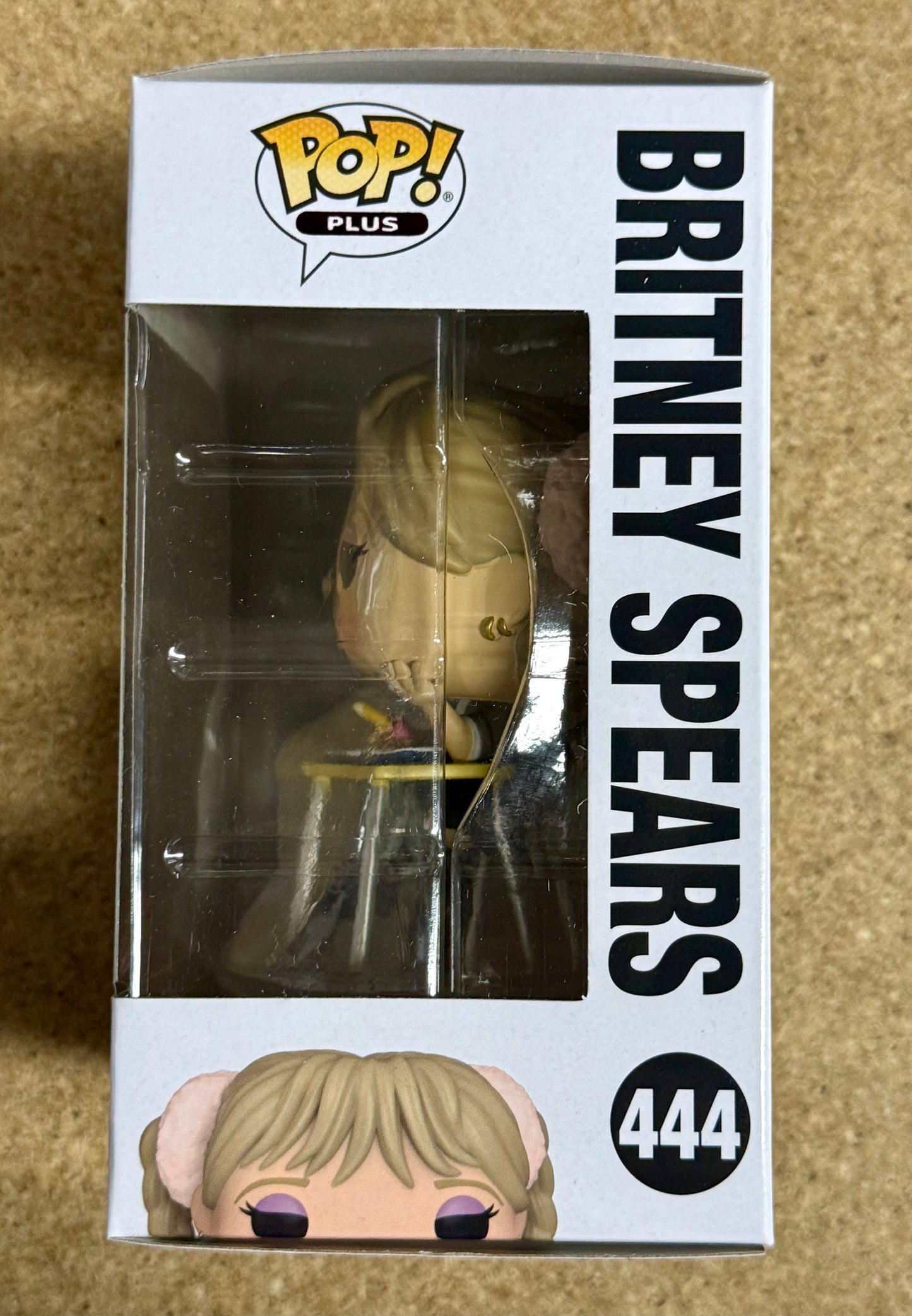 Funko Pop! Rocks Plus School Girl Britney Spears At Desk #444 Hit Me Baby One More Time