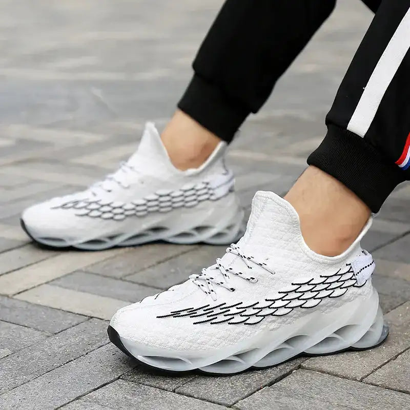 Blade Shoes, Summer Breathable Sneakers, Elevated Running Shoes