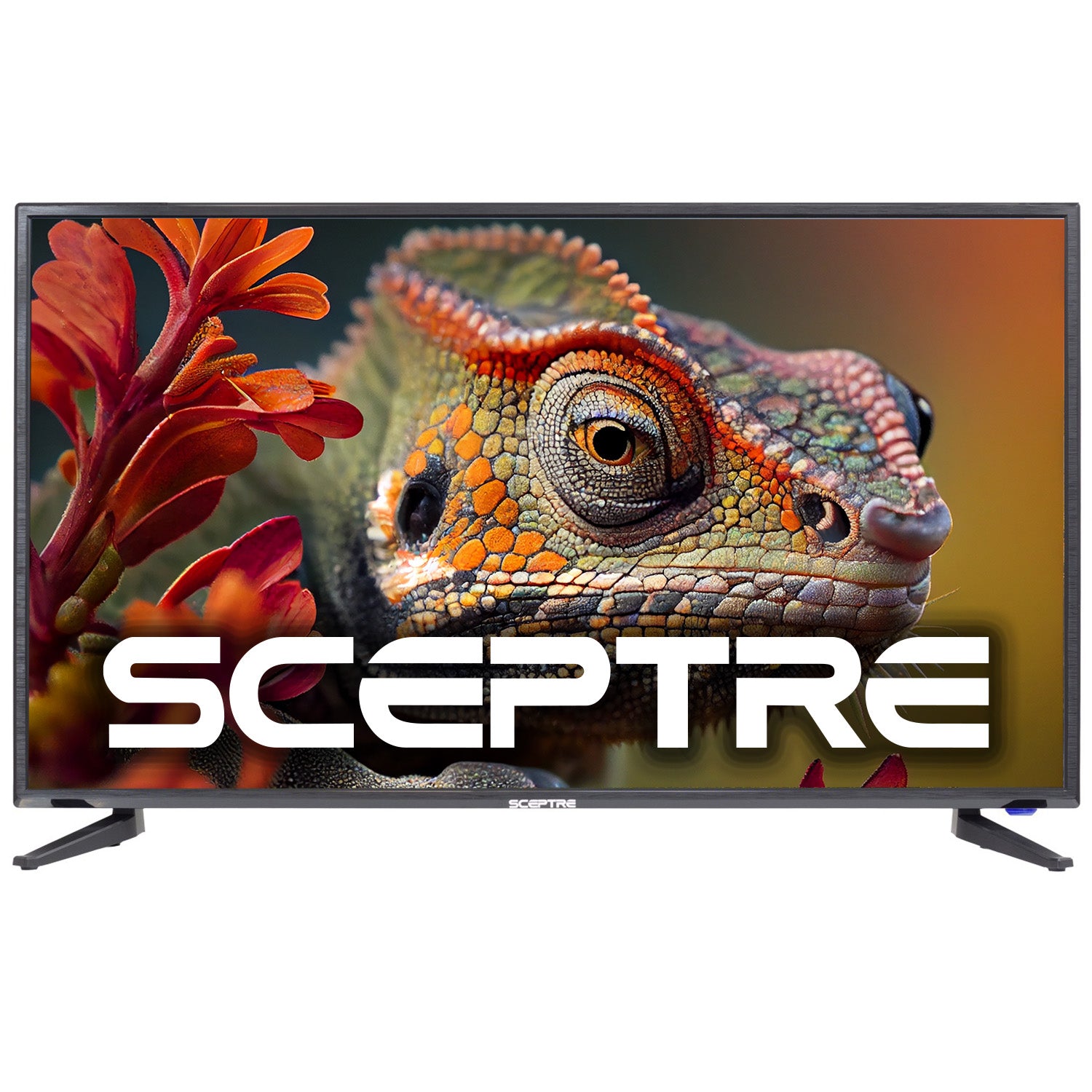 Sceptre 43" LED Television – 1080P FHD Slim Bezel Display with Dual 10W Speakers - Premium television from Lizard Vigilante - Just $199.99! Shop now at Lizard Vigilante