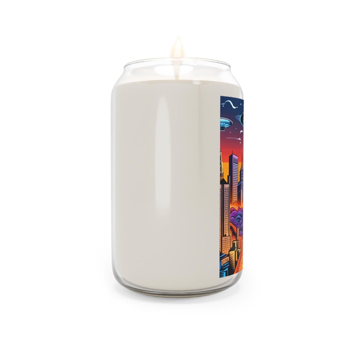 UFOCity Scented Candle, 13.75oz - Lizard Vigilante