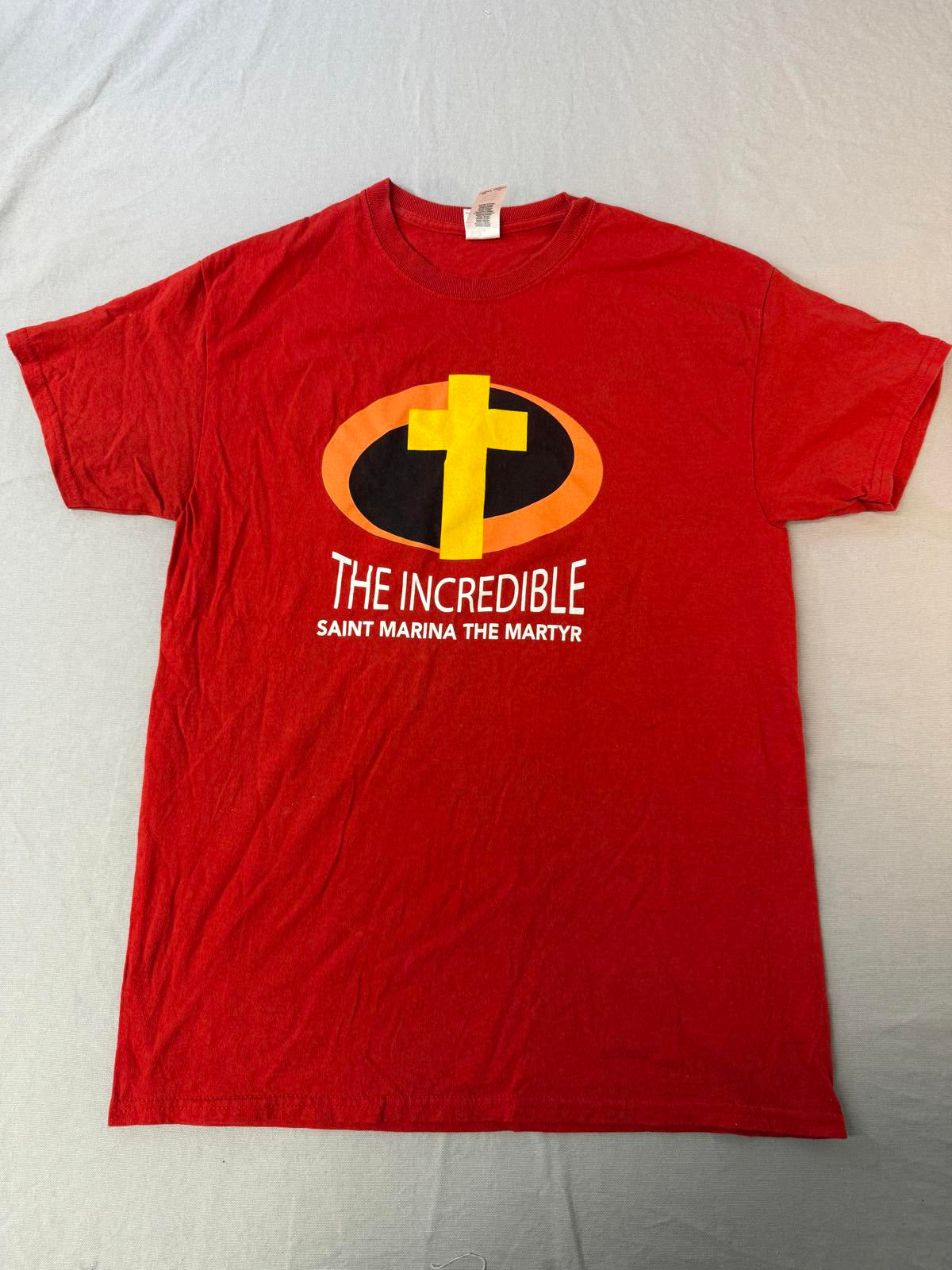 The Incredibles Movie T-shirt Saint Marina The Martyr Tee M