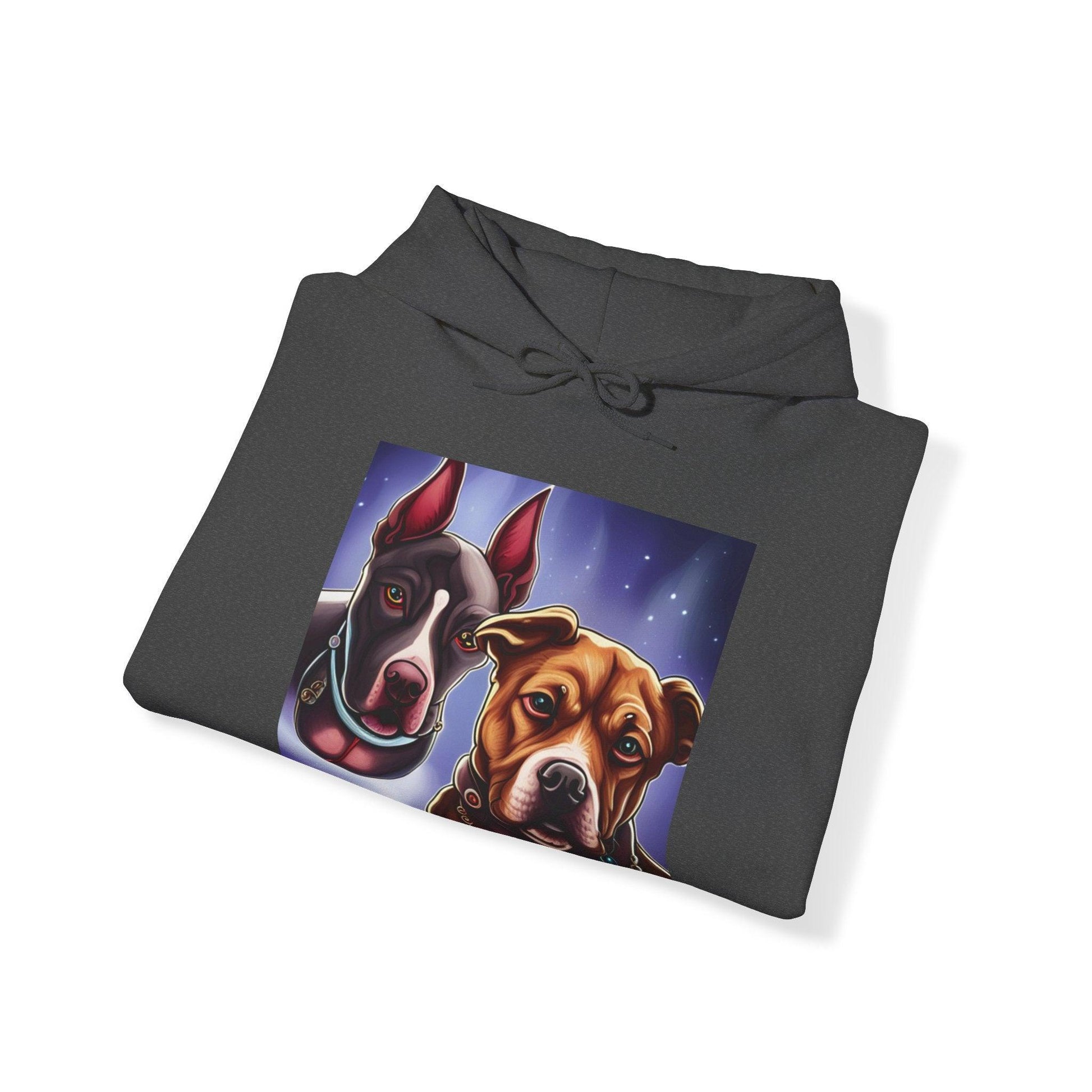 Astrology Dogs Unisex Heavy Blend™ Hooded Sweatshirt - Lizard Vigilante