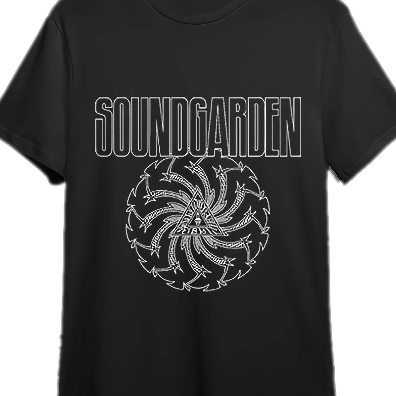 Authentic Soundgarden Badmotorfinger Rock Band Graphic Tee - Official Chris Cornell Merchandise - Short Sleeve, Black, Funny Men's T-Shirt Collection - 339282 - Premium  from Lizard Vigilante - Just $21.99! Shop now at Lizard Vigilante