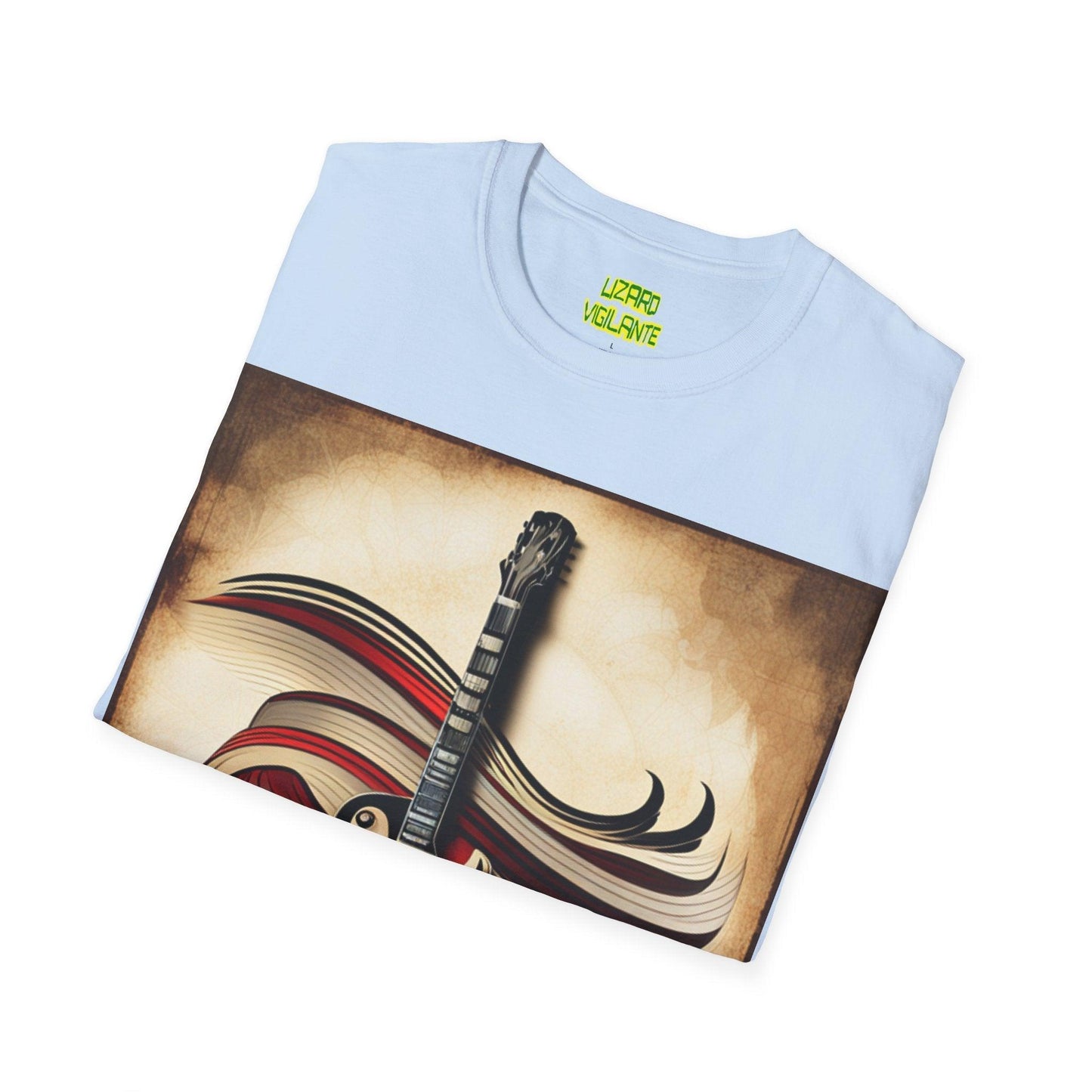 Guit-art Unisex Softstyle T-Shirt - Lizard Vigilante