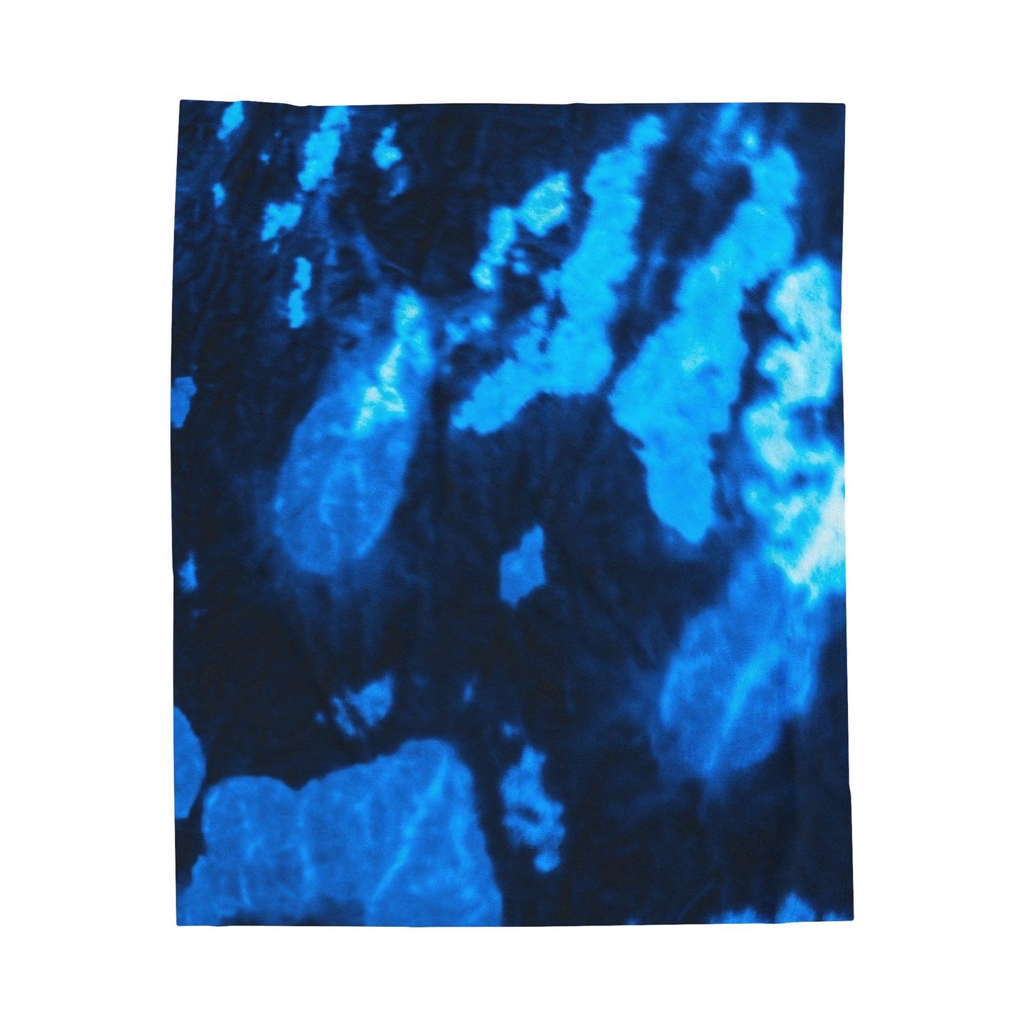 Blue Lava Velveteen Plush Blanket - Lizard Vigilante