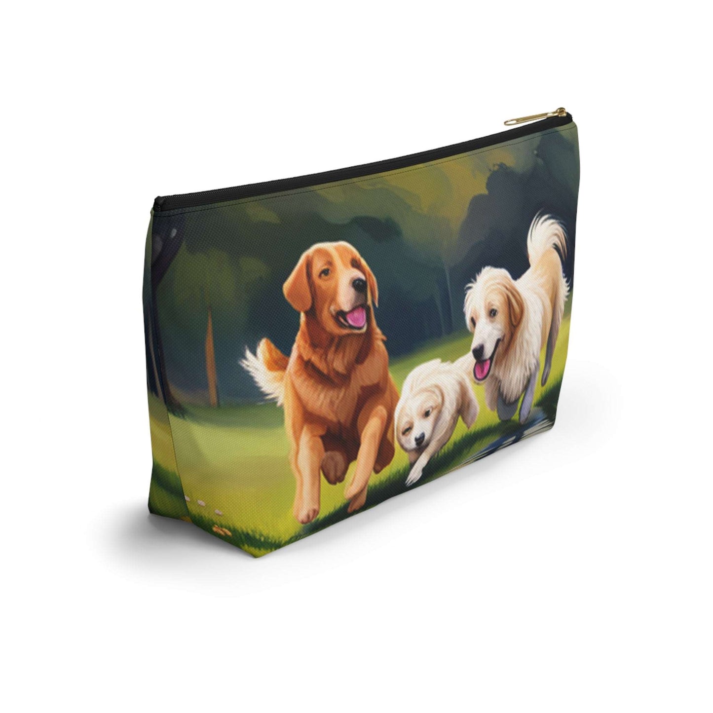 3 Dawg Doggies Accessory Pouch w T-bottom - Premium Bags from Printify - Just $19.18! Shop now at Lizard Vigilante