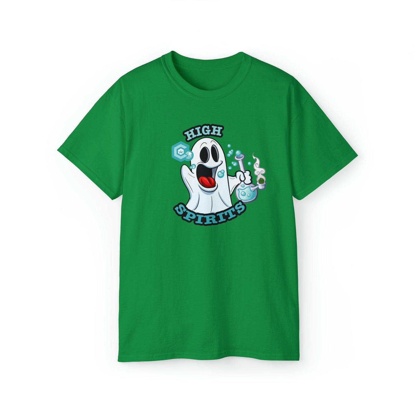 High Spirits Ghost with Bong Weed Shirt