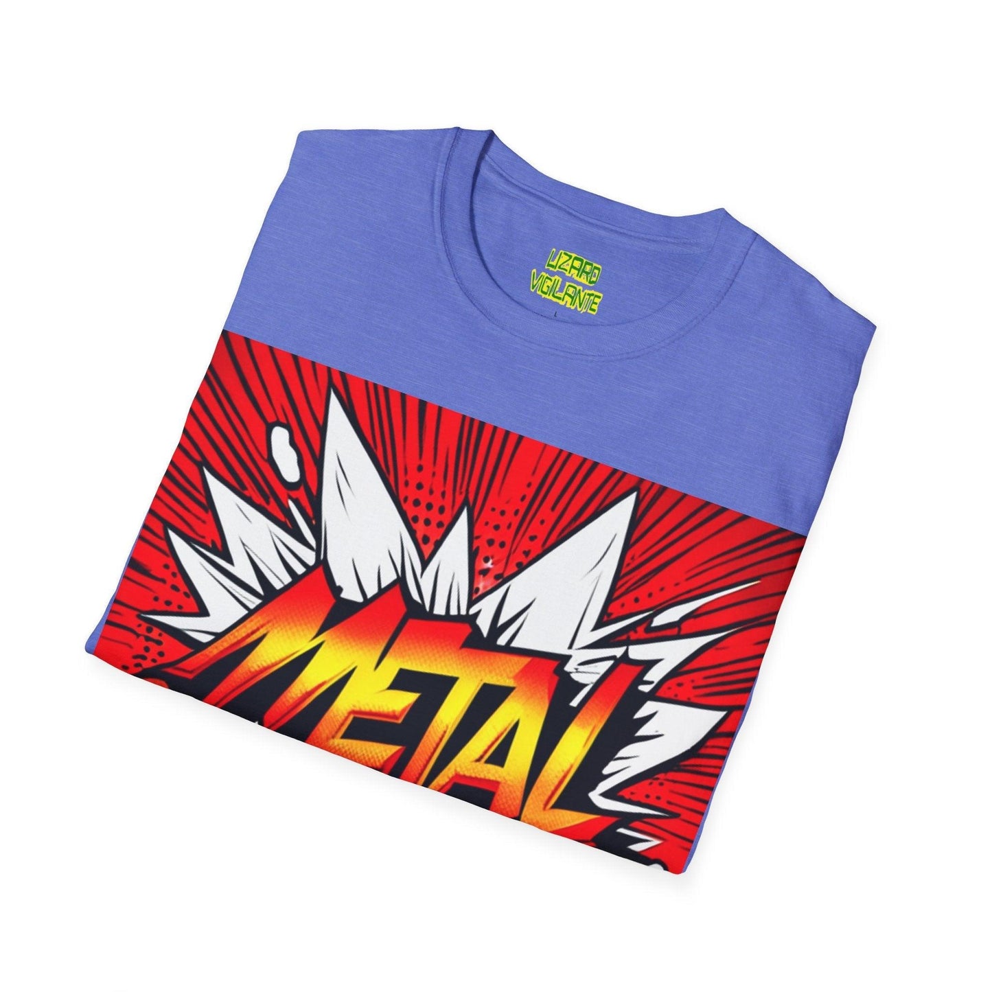 METAL KAPOW Unisex Softstyle T-Shirt - Lizard Vigilante