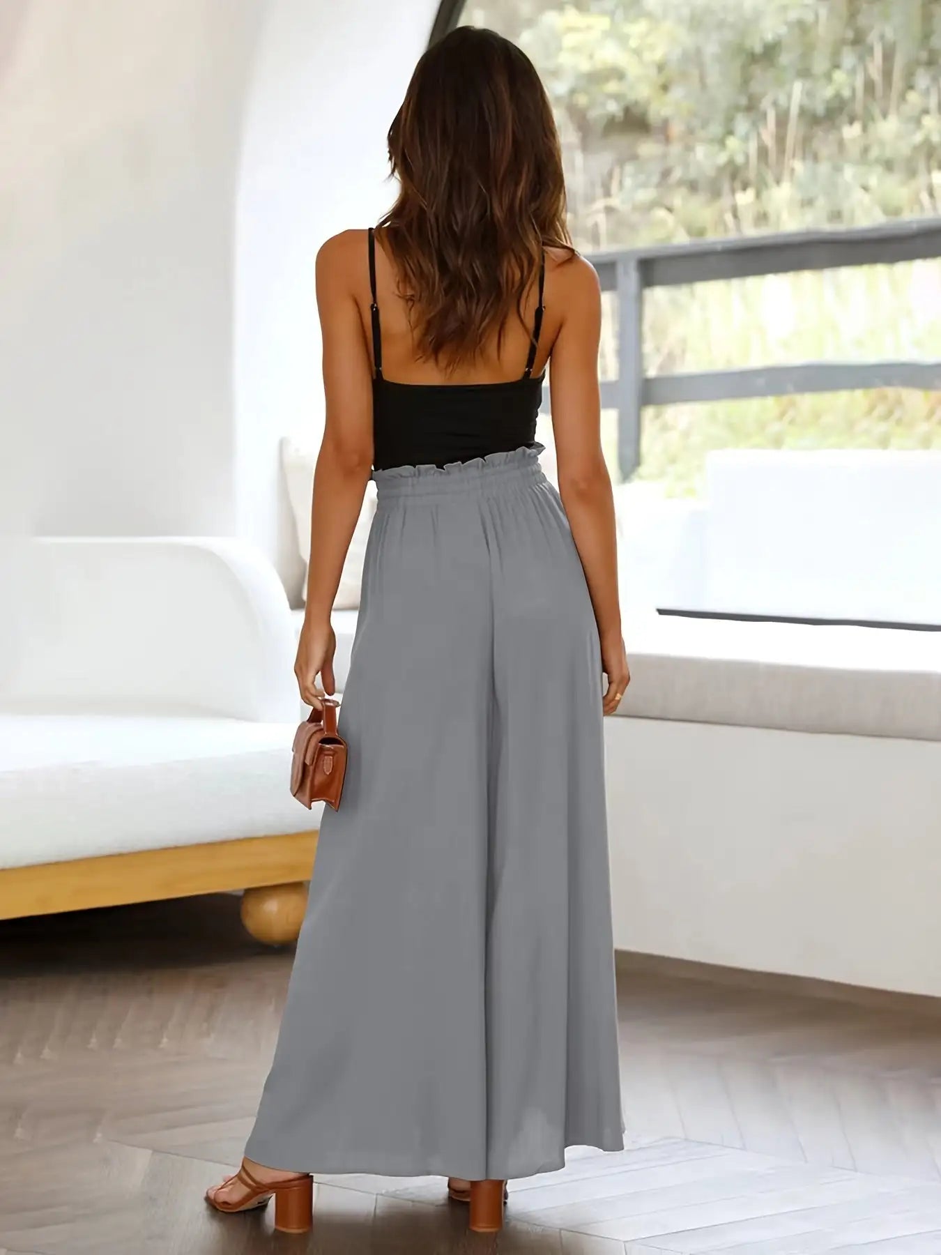 Ladies' Casual Wild Wide-leg Pants