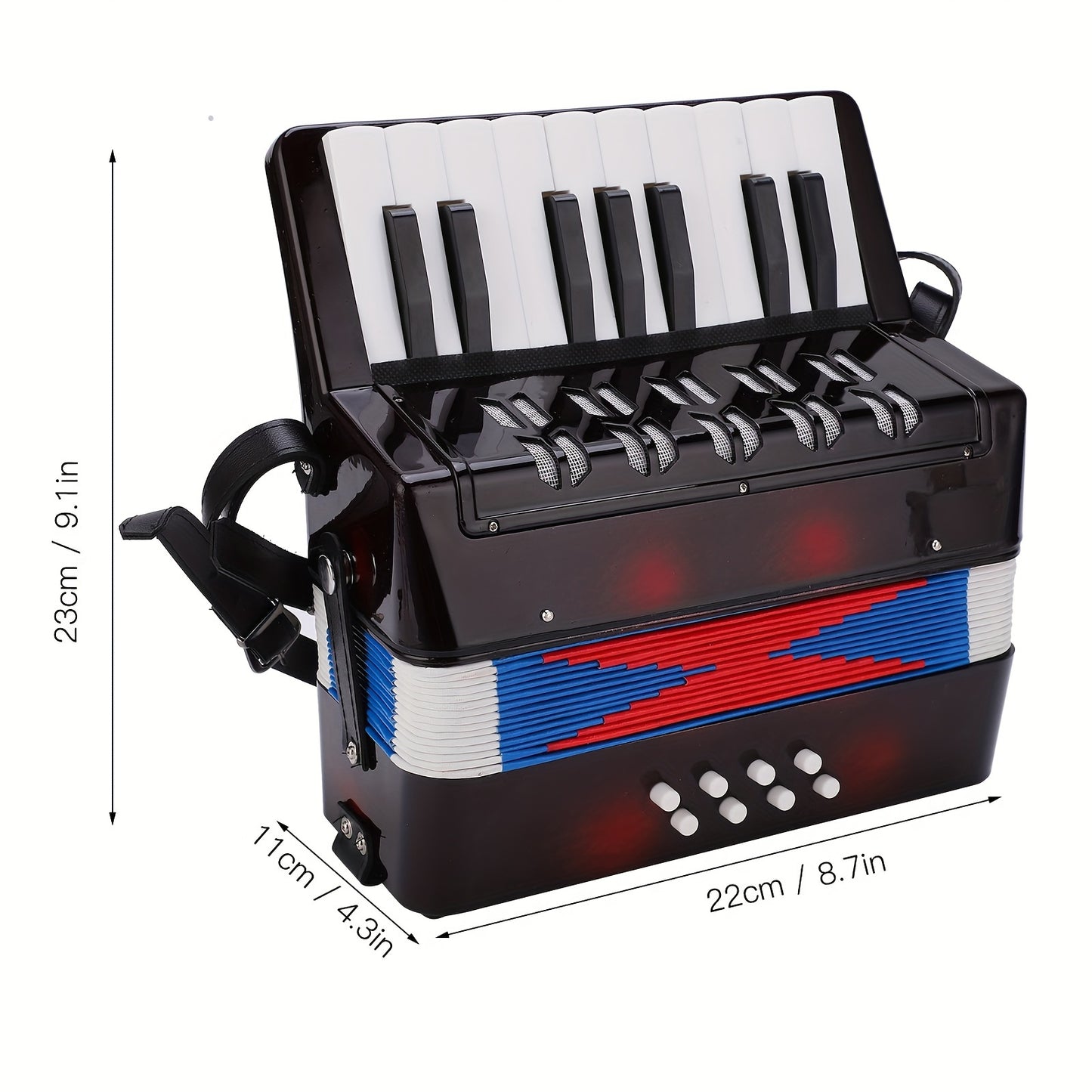 17-Key Musical Piano Keyboard Toy | Spring-Loaded Rhythm Training Instrument - Premium musical instruments from Lizard Vigilante - Just $71.99! Shop now at Lizard Vigilante