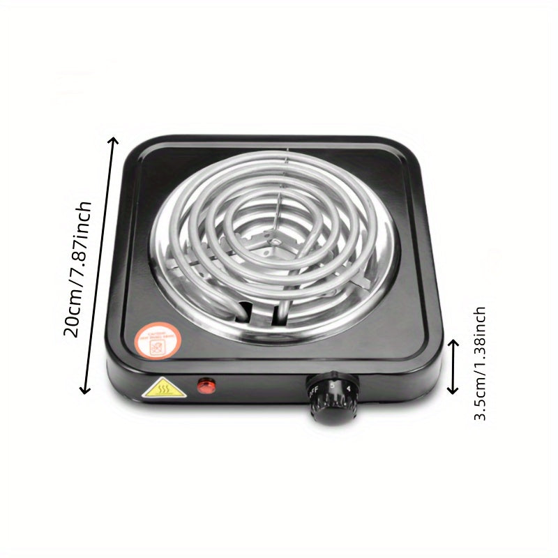 1000W Portable Electric Stove – 5-Speed Temperature Control Compact Cooking Solution for Home, Dorm, and Camping - Premium  from Lizard Vigilante - Just $38.88! Shop now at Lizard Vigilante