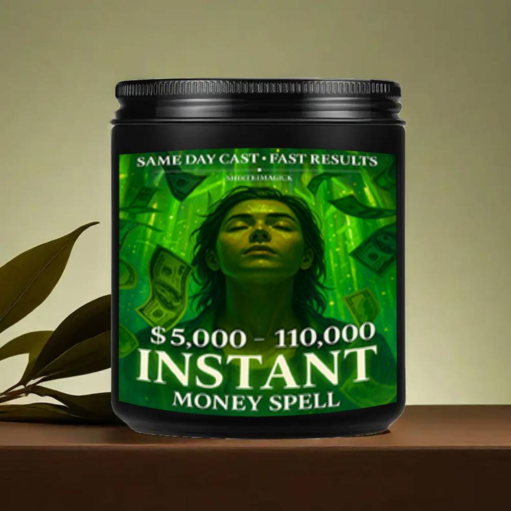 1pc 5. 3 Oz Instant Money Spell Casting Scented Candle Soybean Wax Gift Idea For Women Men Adult Bestie Coworker Husband Wife Him Her Son Daughter Dad Mum Sister Brother Family On Birthday Xmas New Year Funny Unique Essential