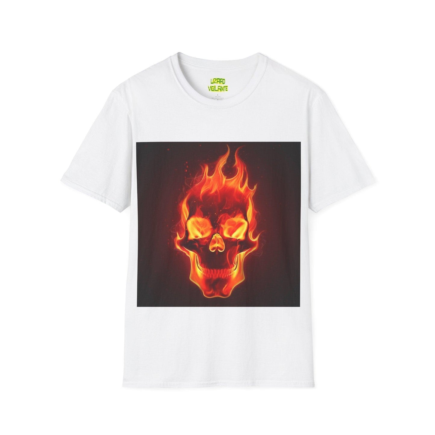 Flamehead Unisex Softstyle T-Shirt - Lizard Vigilante