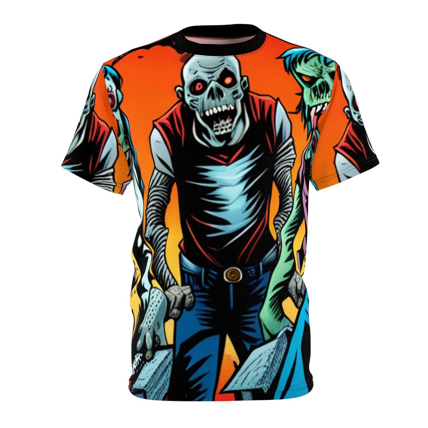 Thrash Zomb Unisex Cut & Sew Tee - Lizard Vigilante