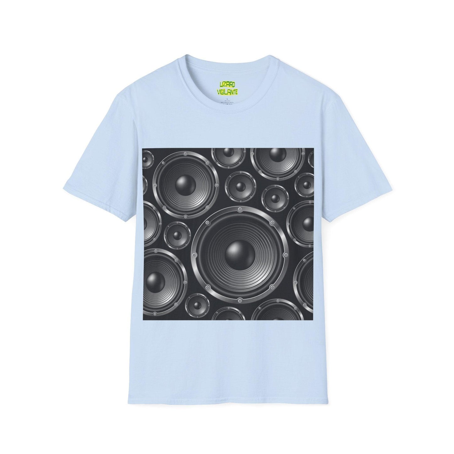 Bluetooth Speakers Unisex Softstyle T-Shirt - Lizard Vigilante