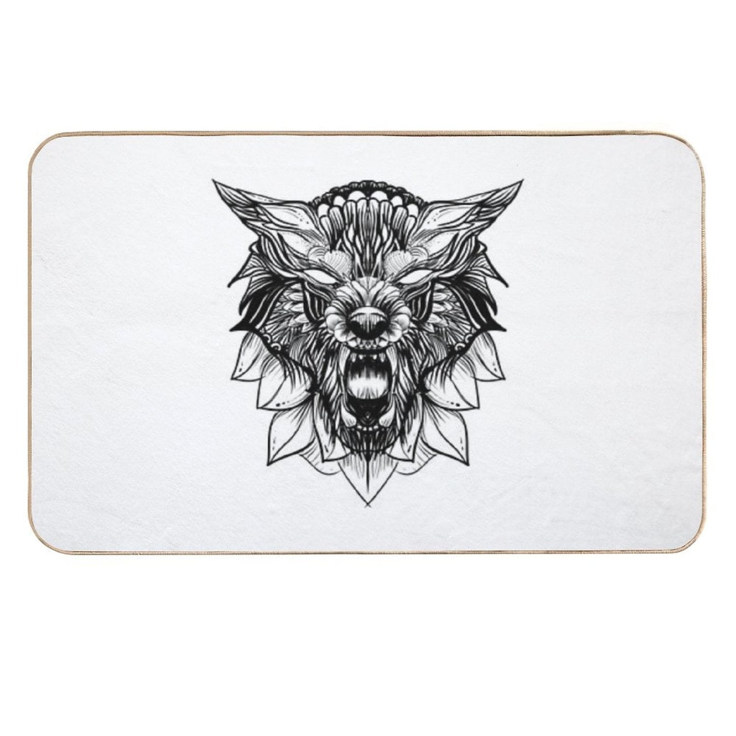 Wolf  Slip-Resistant Bath Mat