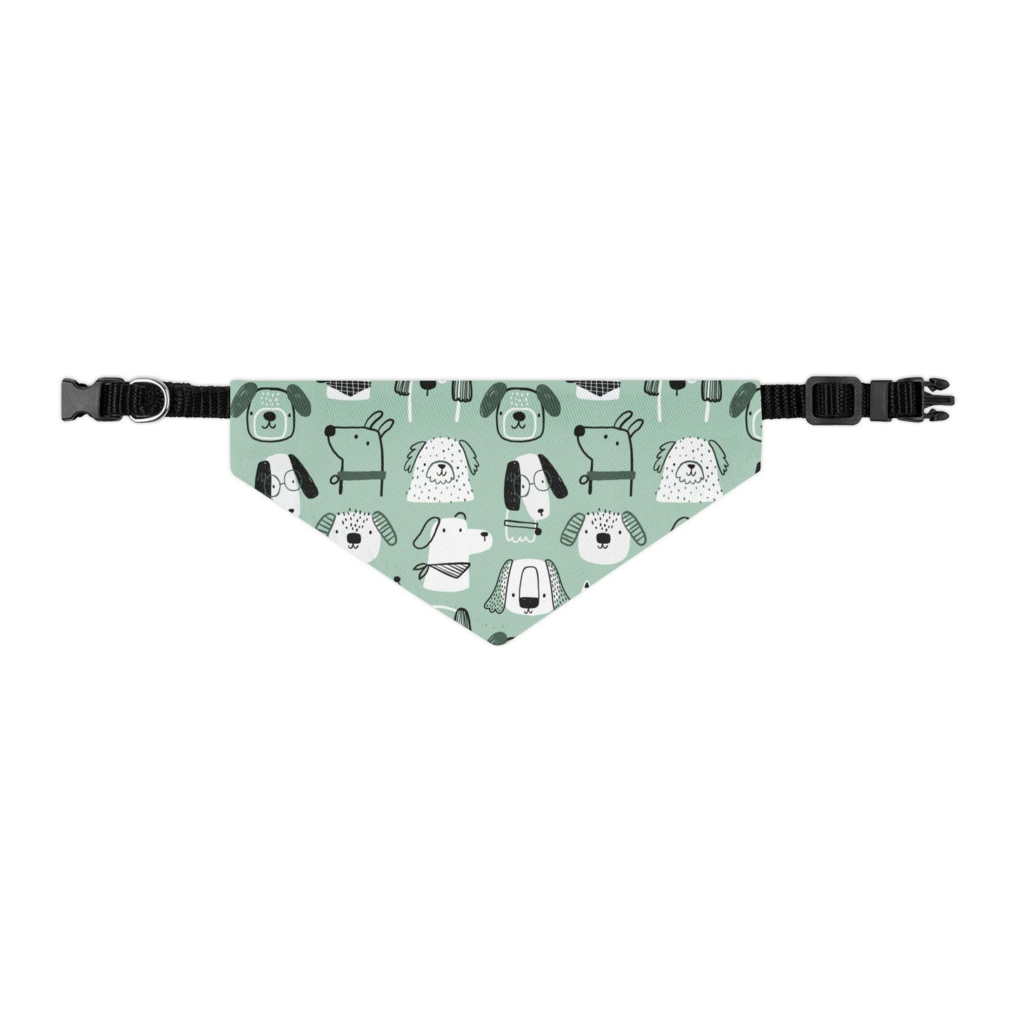 Illustrated Doggers Pet Bandana Collar - Premium Pets from Printify - Just $26.99! Shop now at Lizard Vigilante