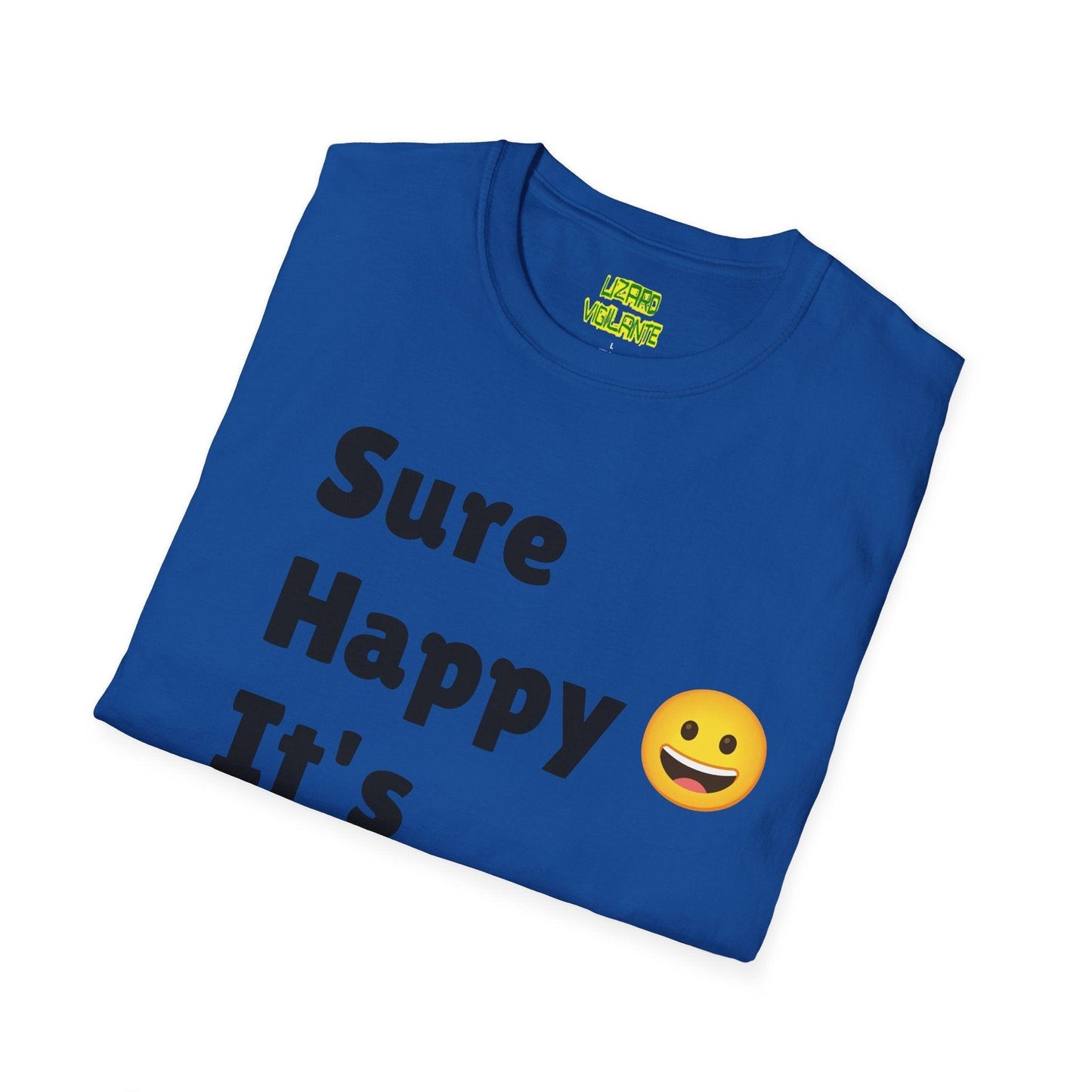 Sure Happy It's Thursday Unisex Softstyle T-Shirt - Lizard Vigilante