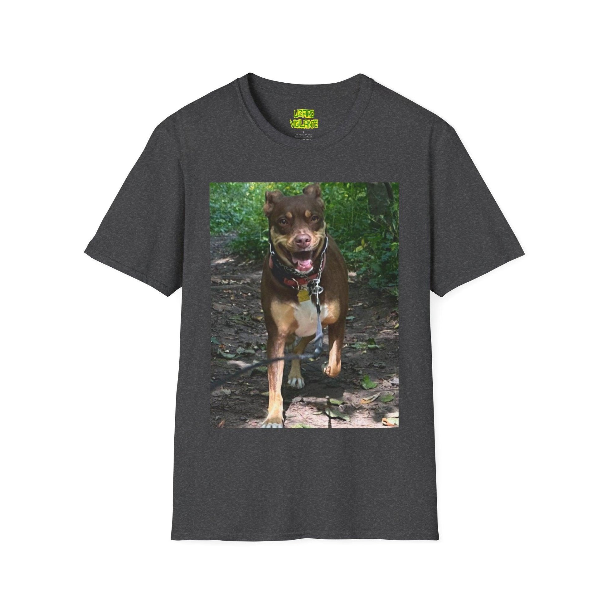 Primo the Band Dog Unisex Softstyle T-Shirt - Lizard Vigilante