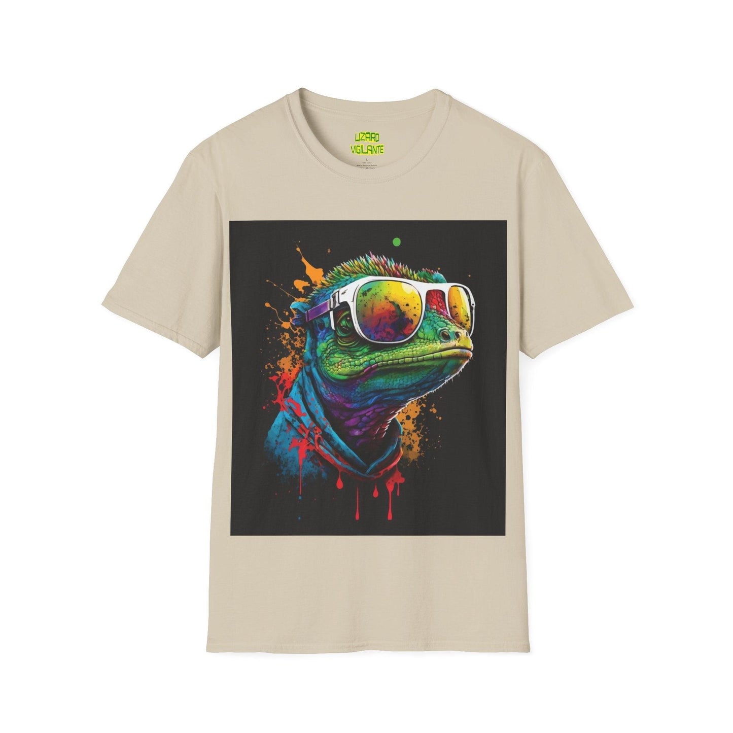 Shlizard Unisex Softstyle T-Shirt - Lizard Vigilante