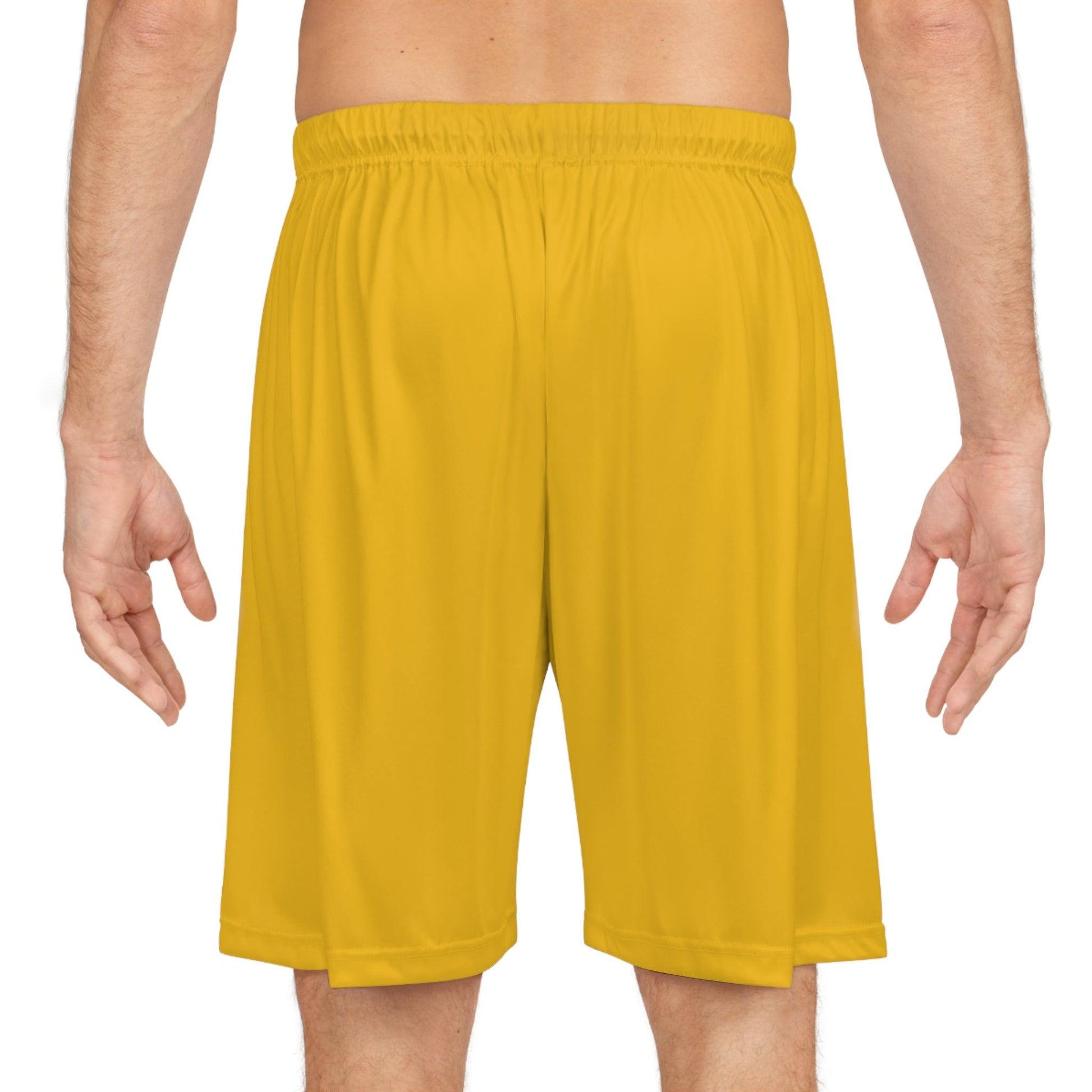 Basketball Shorts - Yellow - Lizard Vigilante