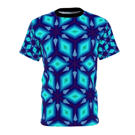 Bleu Diamonds Unisex Tee - Lizard Vigilante