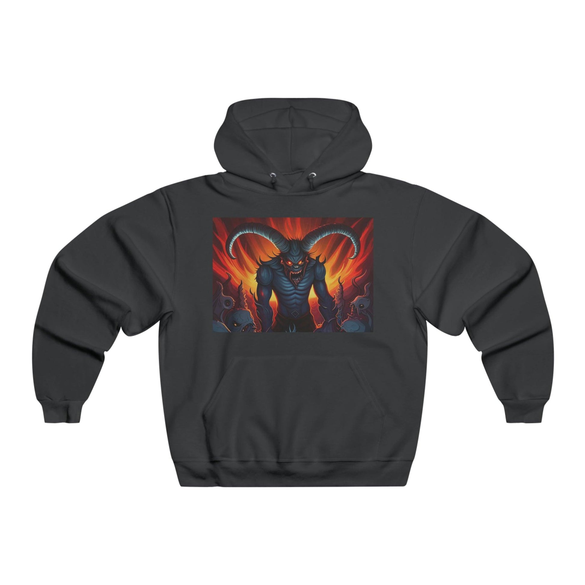 Horny Devil Men's NUBLEND® Hooded Sweatshirt - Lizard Vigilante