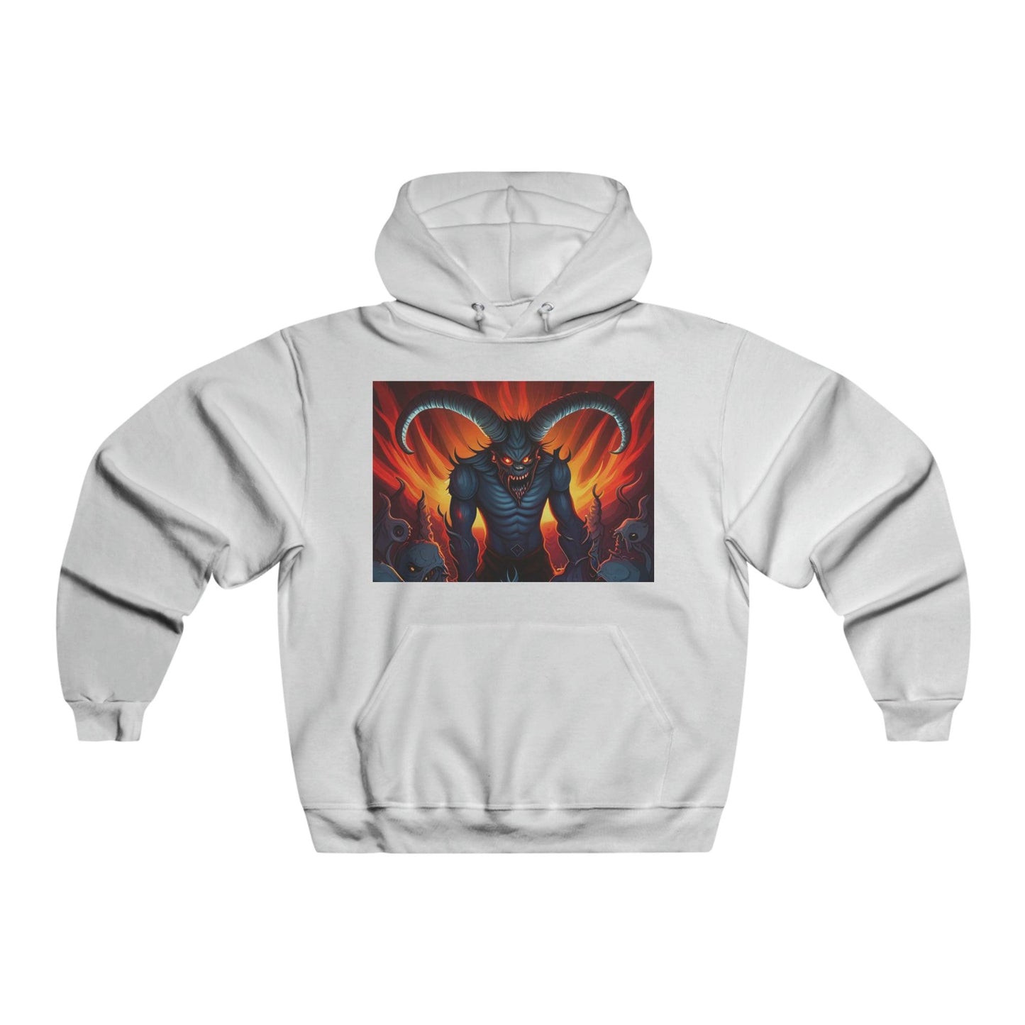 Horny Devil Men's NUBLEND® Hooded Sweatshirt - Lizard Vigilante