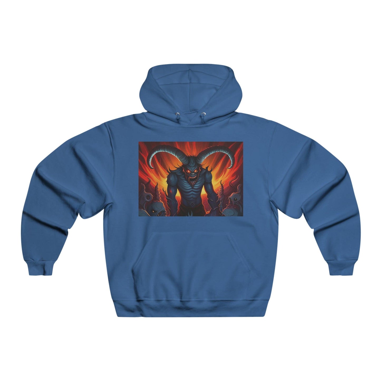 Horny Devil Men's NUBLEND® Hooded Sweatshirt - Lizard Vigilante