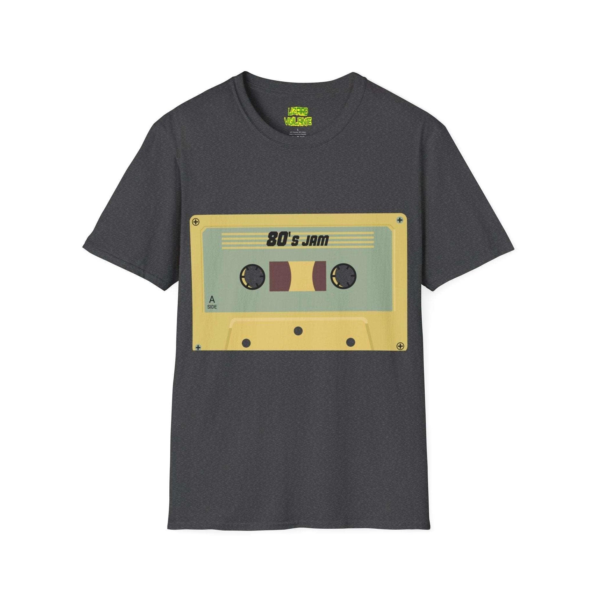 80's Jam Unisex Softstyle T-Shirt - Lizard Vigilante