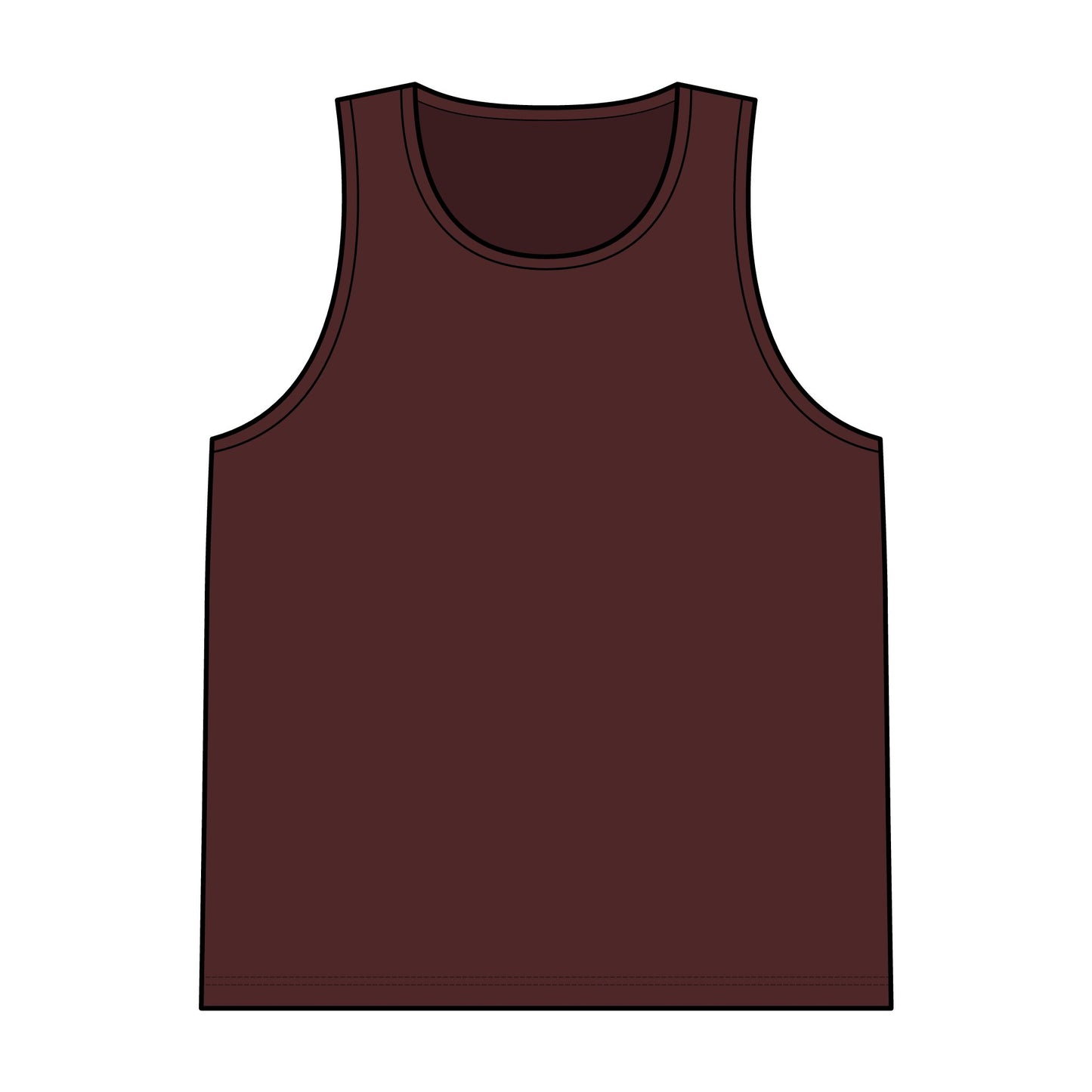 Anarchy Symbol Reversible Mesh Tank Top