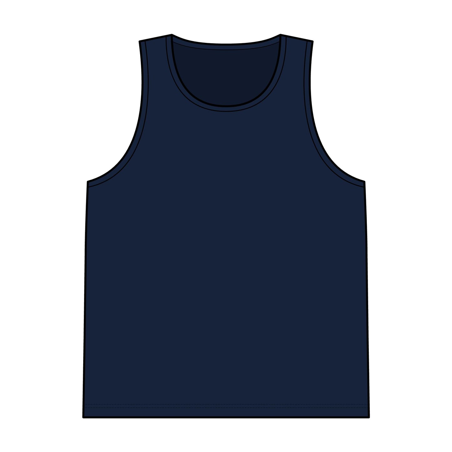 Anarchy Symbol Reversible Mesh Tank Top