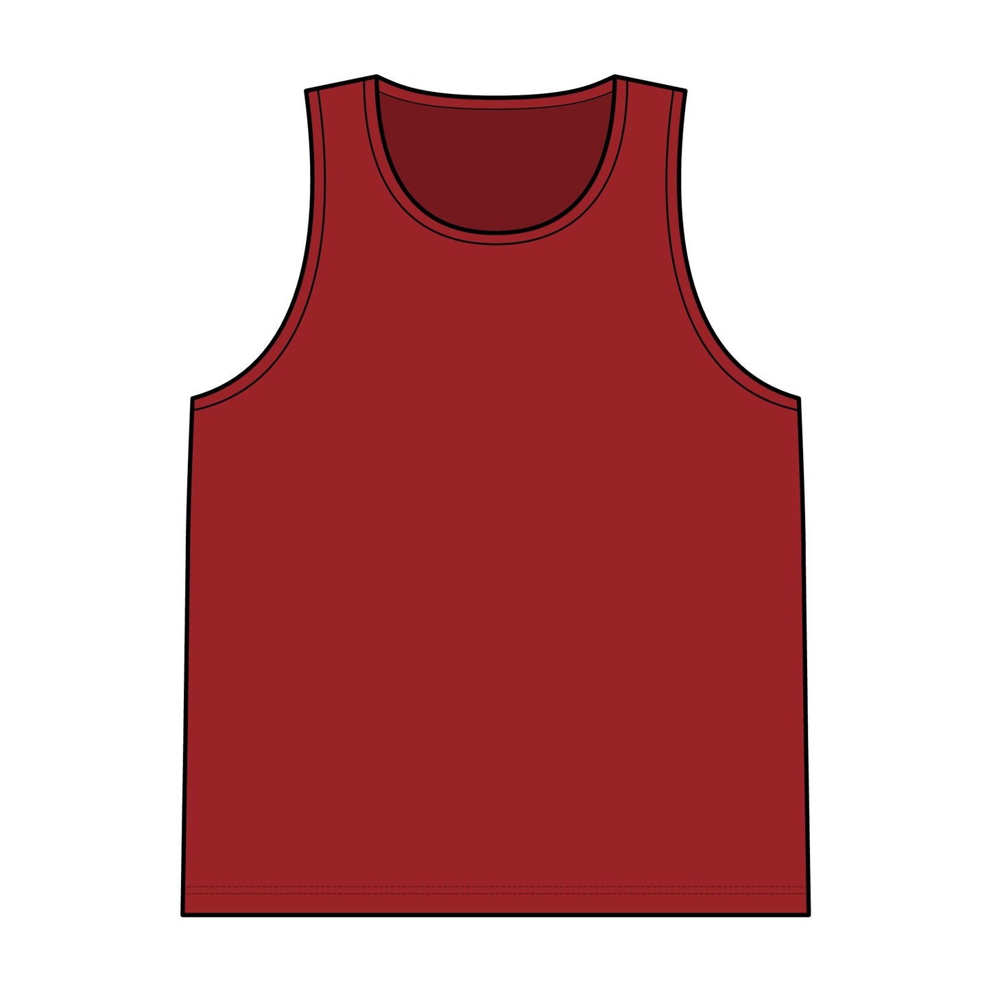 Anarchy Symbol Reversible Mesh Tank Top