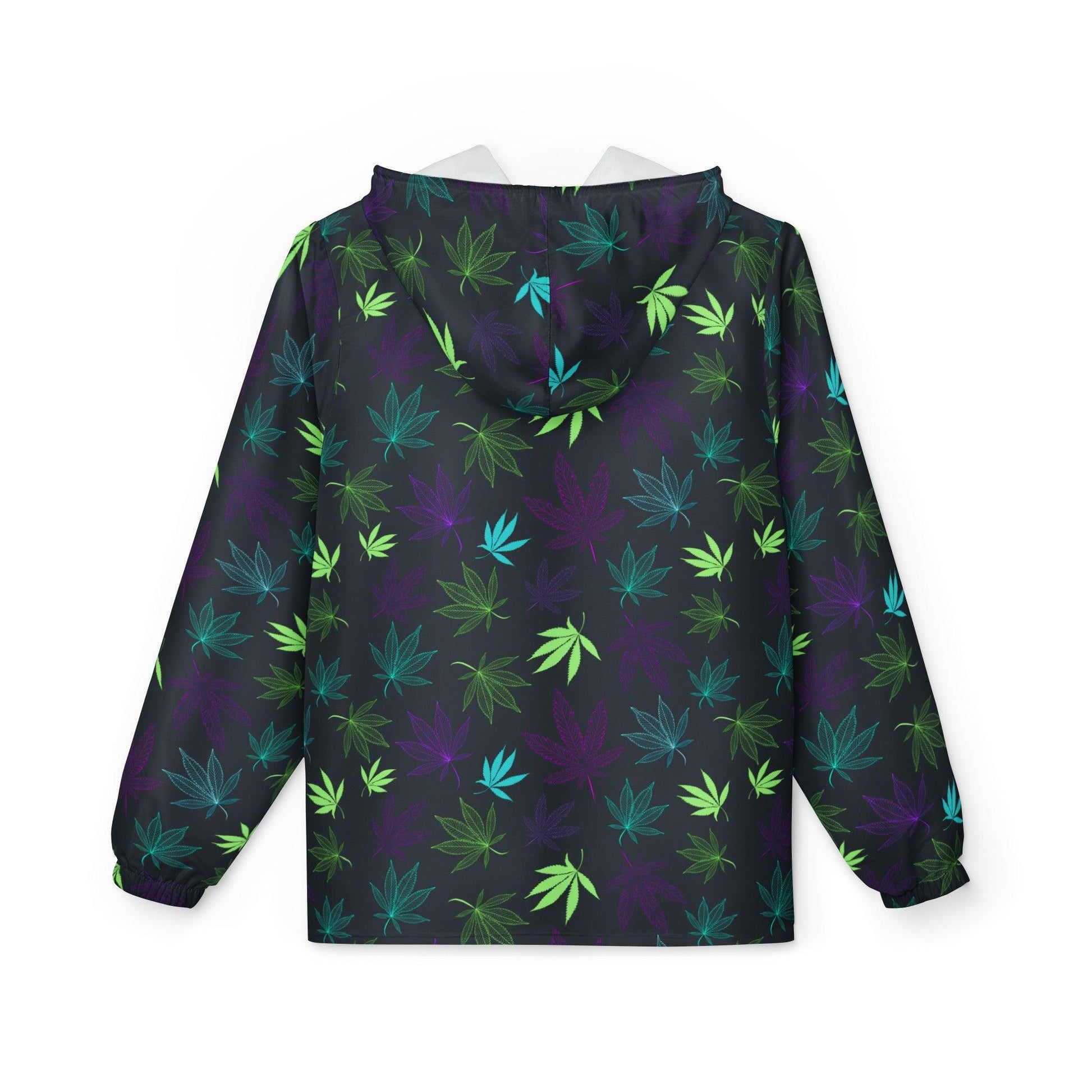 Weed Windbreaker Jacket - Premium Outerwear from Printify - Just $86.49! Shop now at Lizard Vigilante