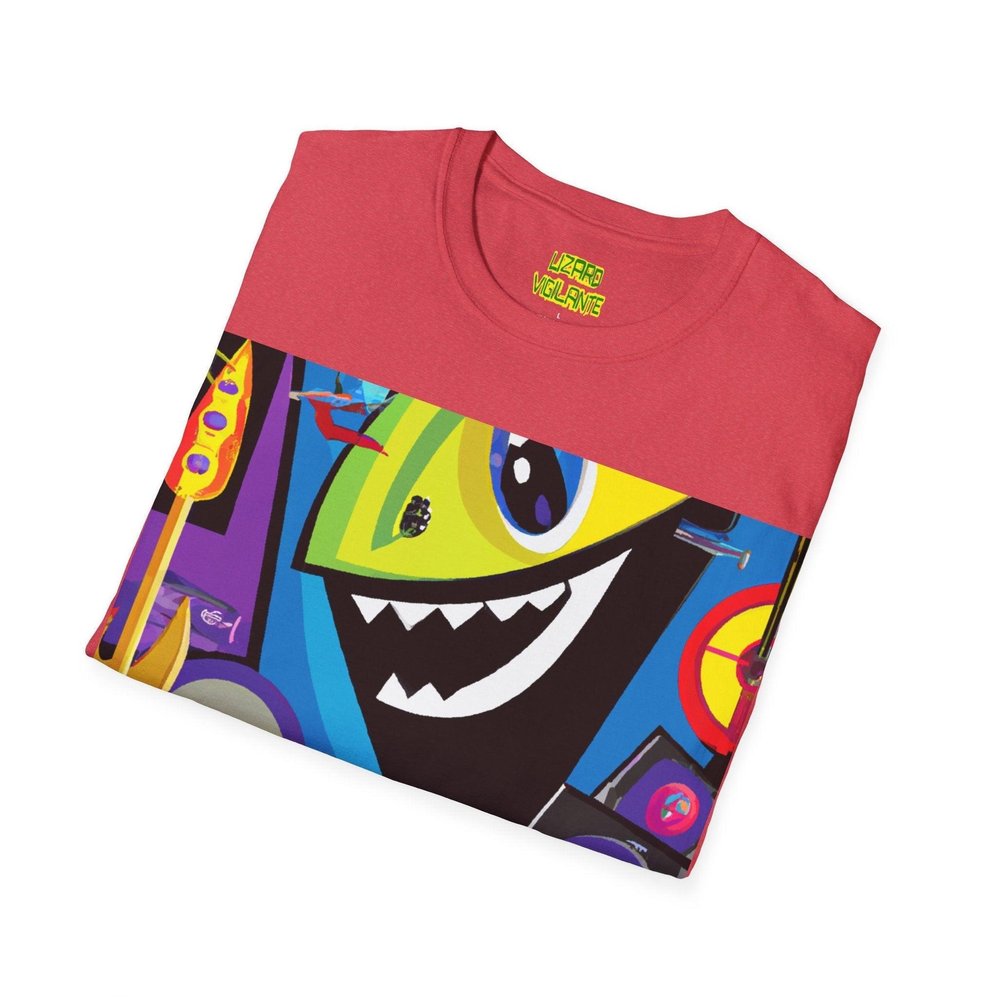 Lizard Vigilante Studio Unisex Softstyle T-Shirt - Lizard Vigilante