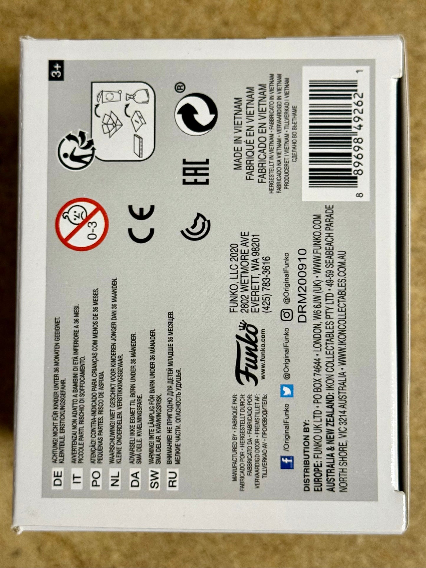 Funko Pop! WWE Dwayne “The Rock” Johnson #78 Wrestling Rock Bottom People’s Elbow