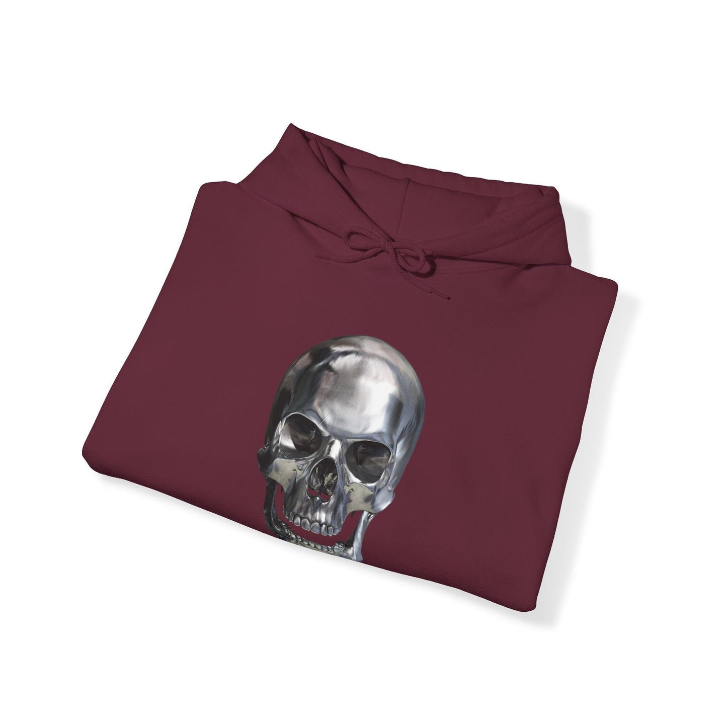 Shining Skull Unisex Heavy Blend™ Hooded Sweatshirt - Lizard Vigilante