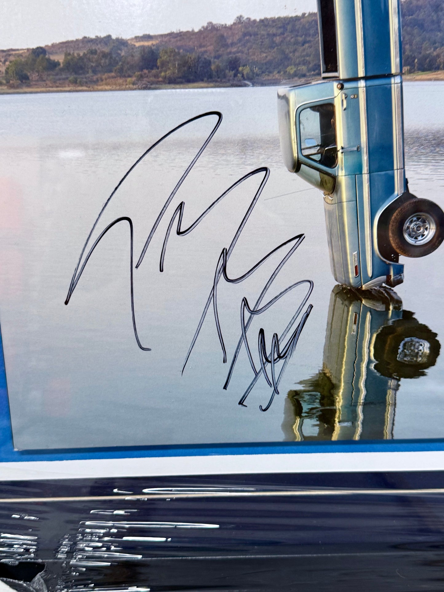 Post Malone Signed & Custom Framed Country Album “F-1 Trillion”  Vinyl With JSA COA