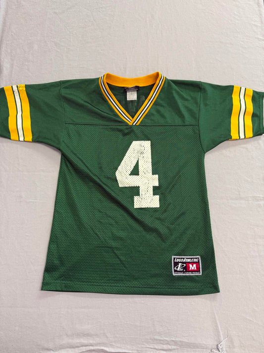VTG Brett Favre Green Bay Jersey #4 Logo Athletic - M