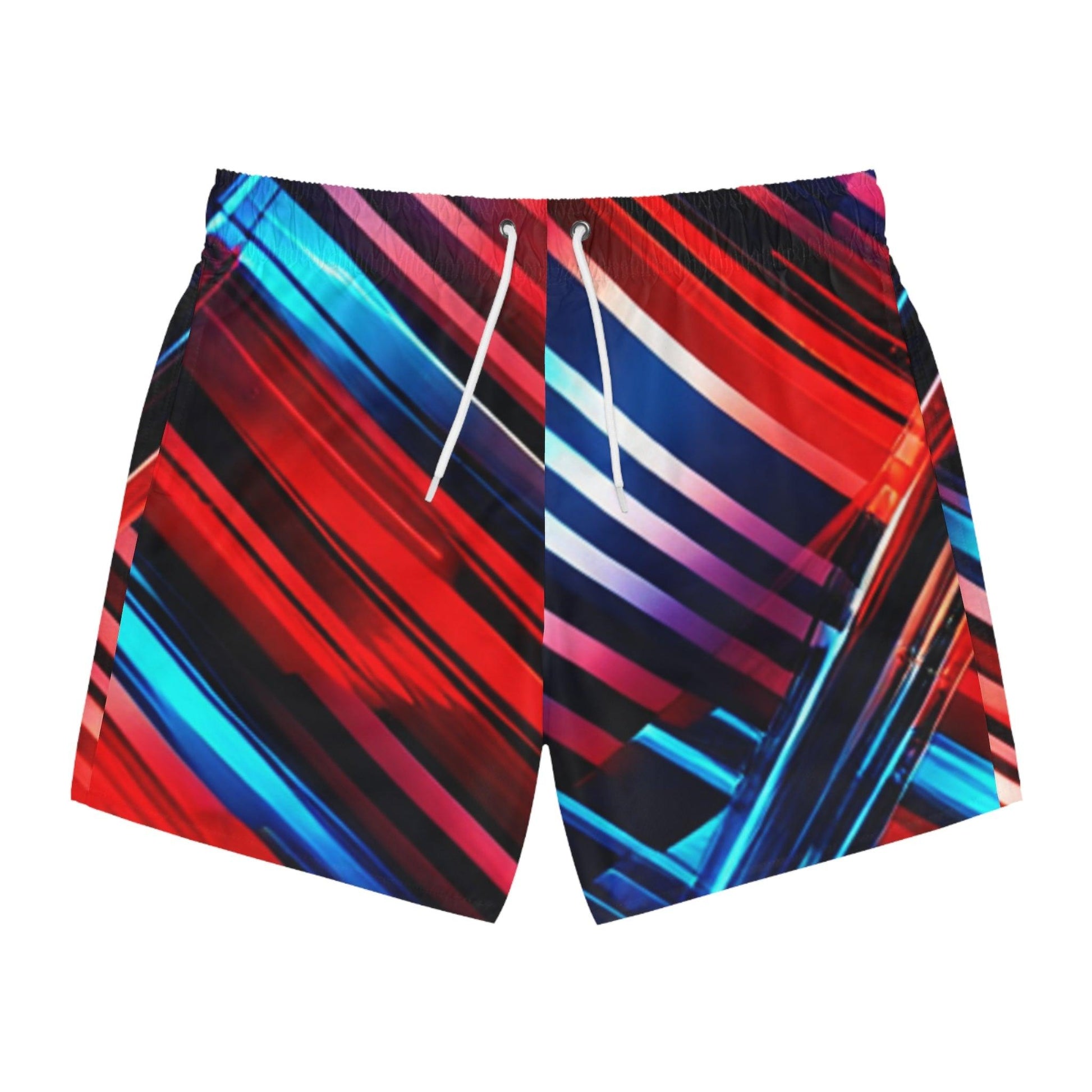 BlurRed Swim Trunks - Lizard Vigilante