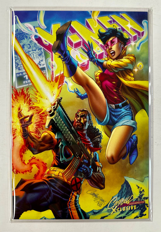 X-Men Legends #1 Campbell Marvel Bishop & Jubilee 2021 Variant D Exclusive
