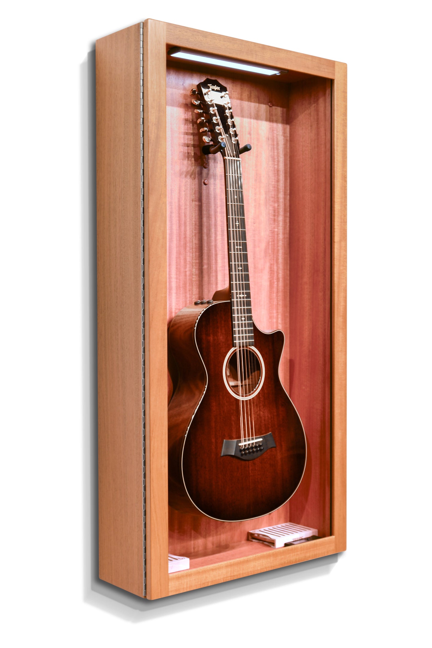 ClimaCase Rectangle Humidor - African Mahogany (Quarter Sawn)