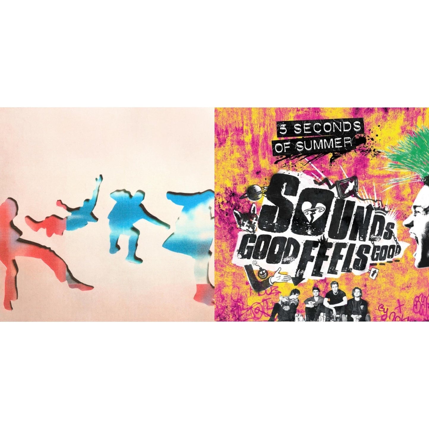 5Sos5 (X) (White LP Vinyl) & Sounds Good Feels Good