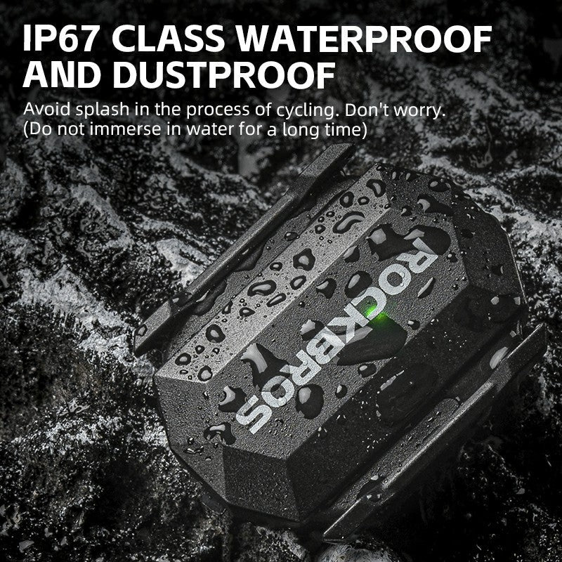 ROCKBROS RPM Cycling Speed Sensor for Road, Gravel and Mountain Bikes