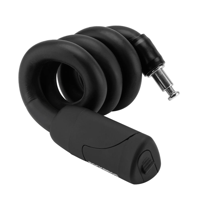 ROCKBROS Bicycle Memory Wire Spiral Steel Cable Lock – Twistable, Durable,  Anti-Theft