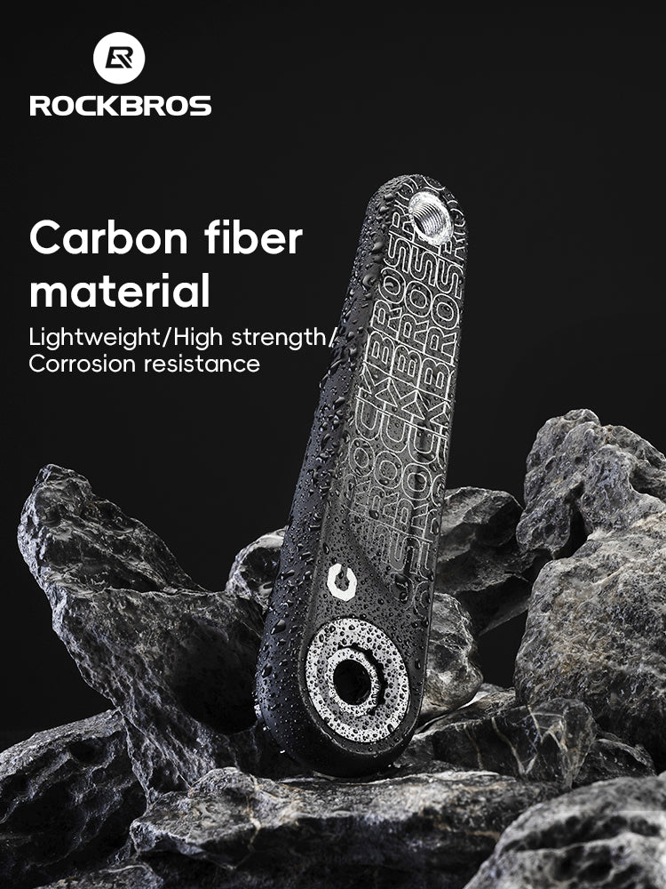 ROCKBROS Carbon Fiber Bike Crankset