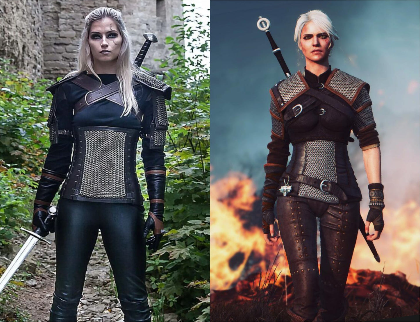 Kaer Mohen armor (Witcher women version)