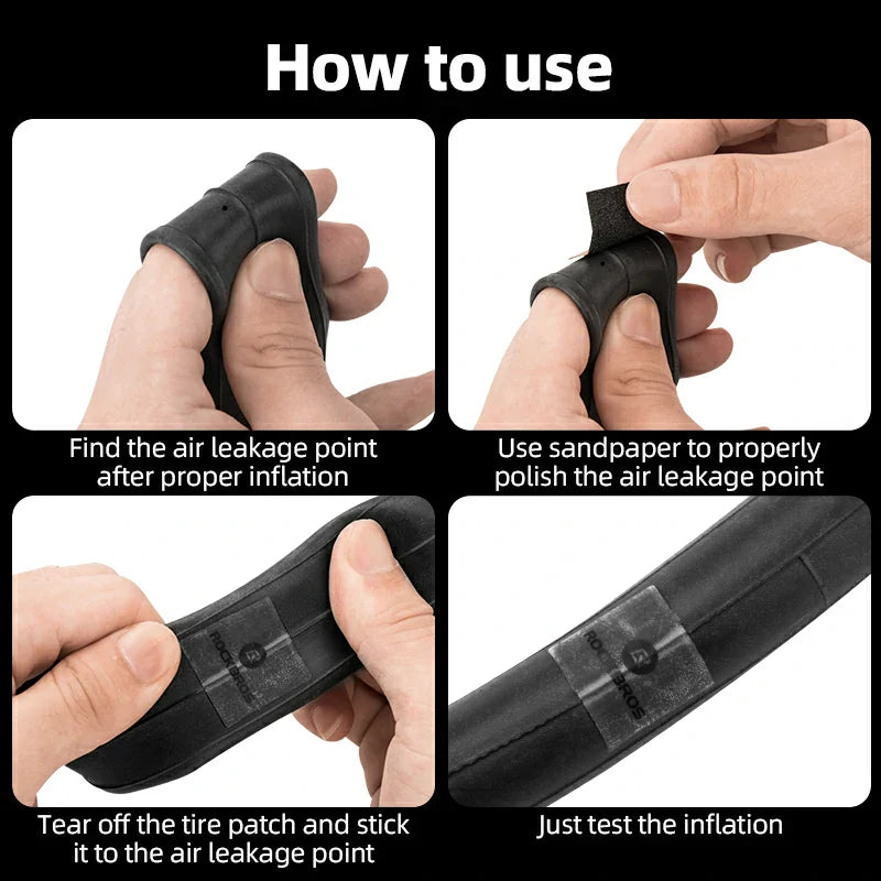 Ultra-Mini Tire Patch Kit – Super Lightweight Ultra-Slim Pocket-Friendly